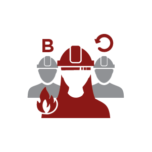 Curso de actualizaciòn para empleados sobre el equipo de emergencia contra incendios Riesgo Bajo